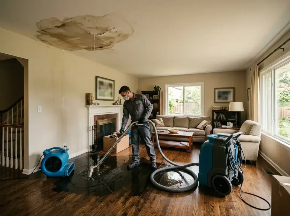 attic-pipe-burst-ceiling-drip-008 — frequently asked questions, Water Damage Restoration & Carpet Care in Newaygo, MI